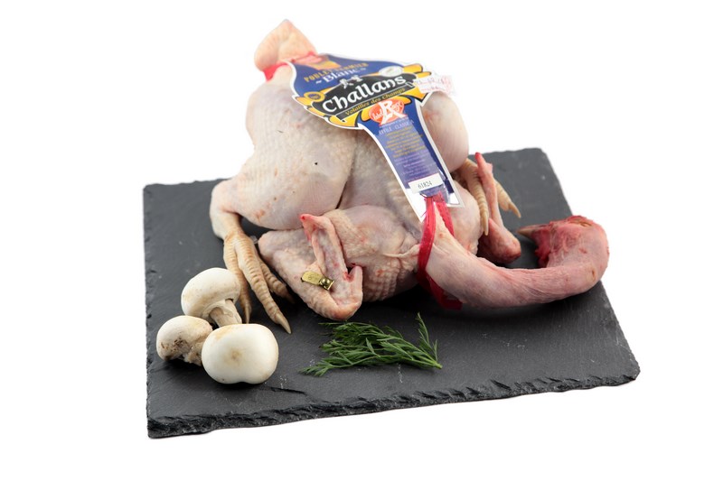 Poulet Challans blanc effil