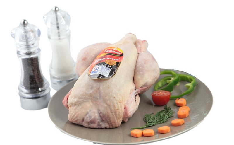 Poulet certifi blanc