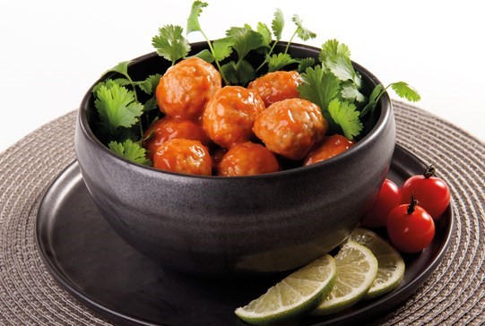 boulettes de poulet sauce tomates