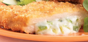 filet poulet poireaux fromage