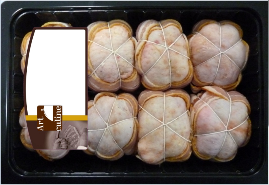 paupiette poulet bacon moutarde