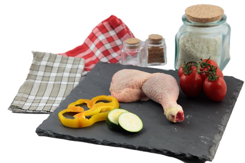 Cuisse de poulet djointe