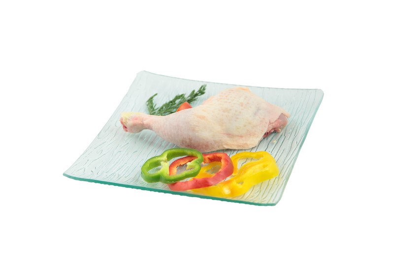 Cuisse de poulet scie